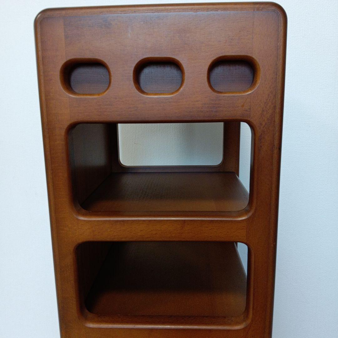 SONIA 木製スリッパラック 5段 引き出し付き