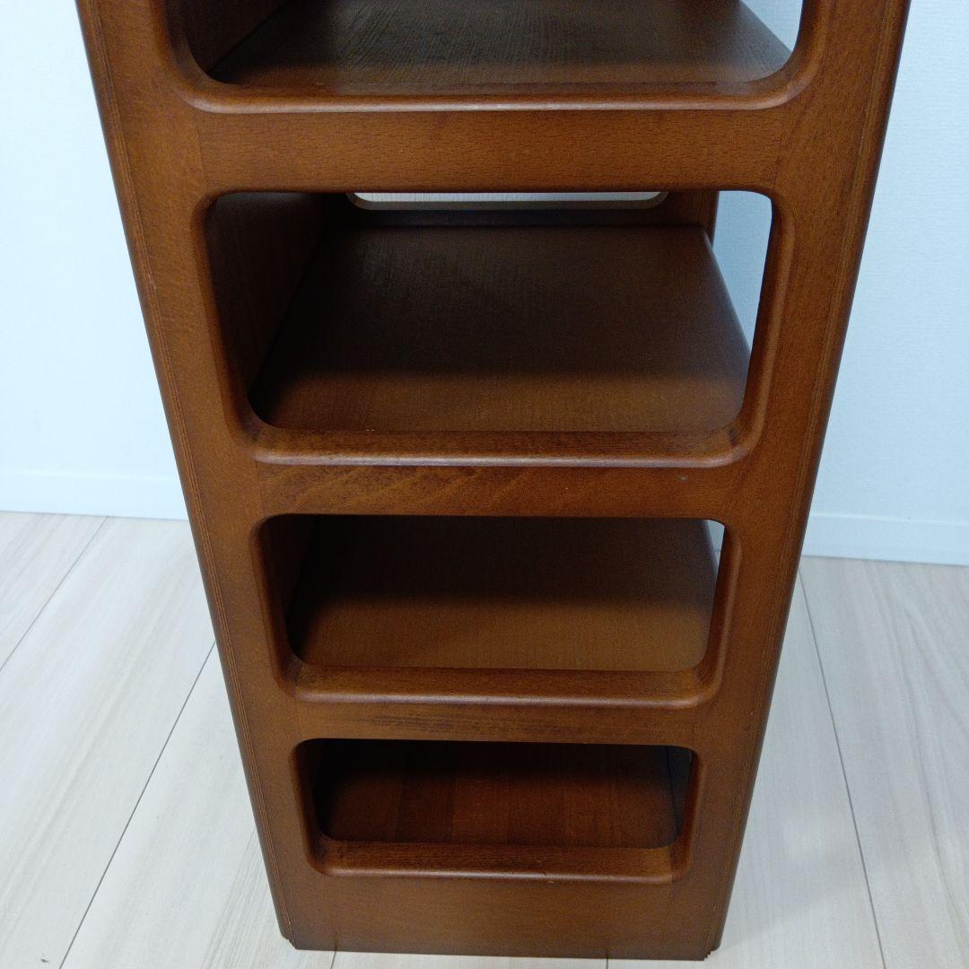 SONIA 木製スリッパラック 5段 引き出し付き