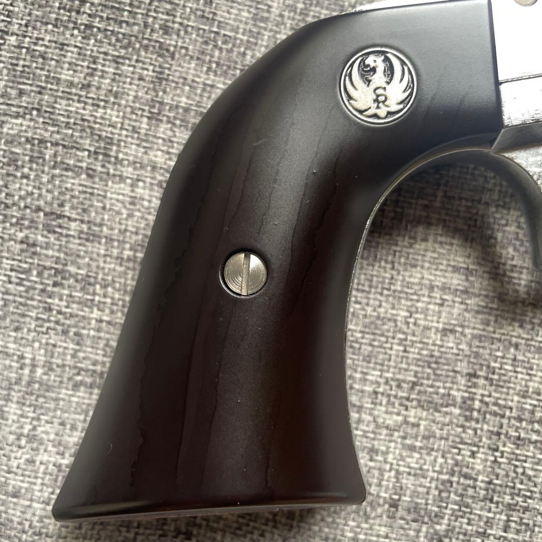 マルシン スーパーブラックホーク 7.5インチ プラグリップ シルバーABS