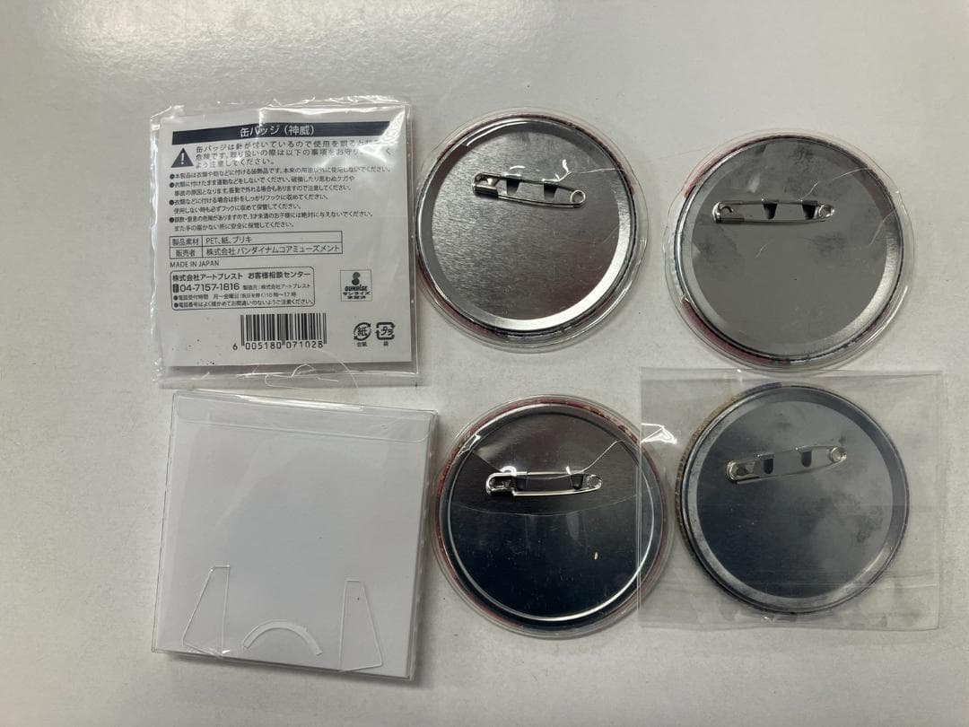 銀魂　神威 ピンバッジ 6個セット