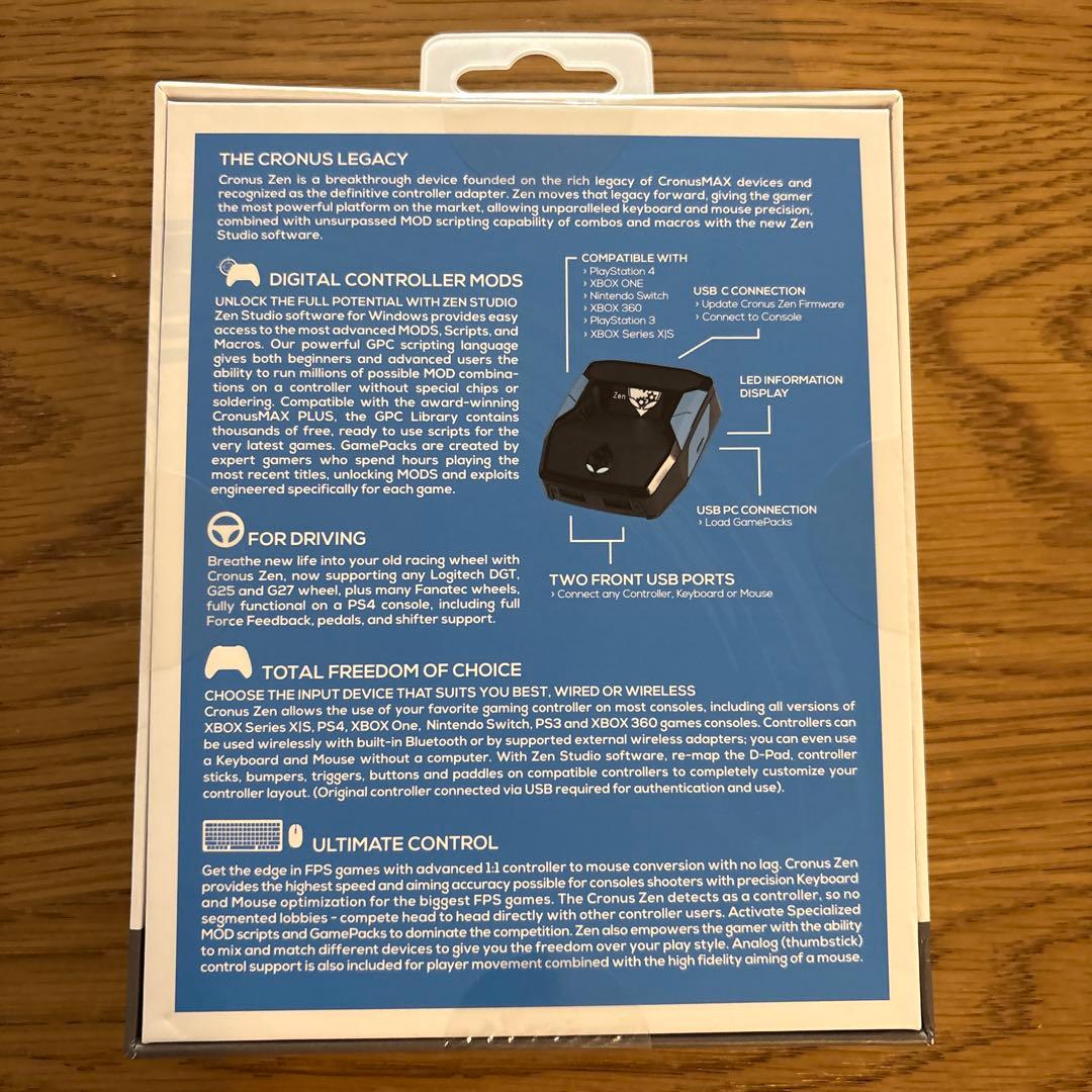 S*i様 【新品未開封】Cronus Zen ・ クロノスゼン