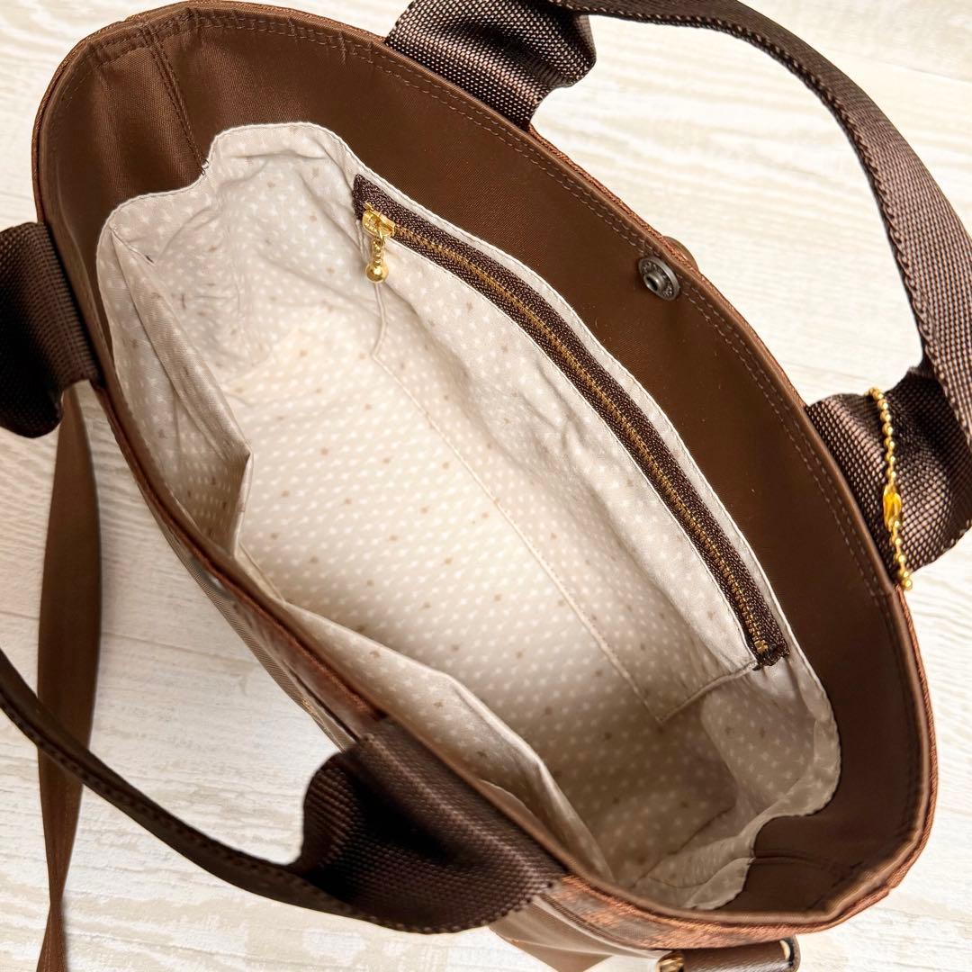 アビシニアン刺繍♡茶色の3ウェイショルダーバッグ