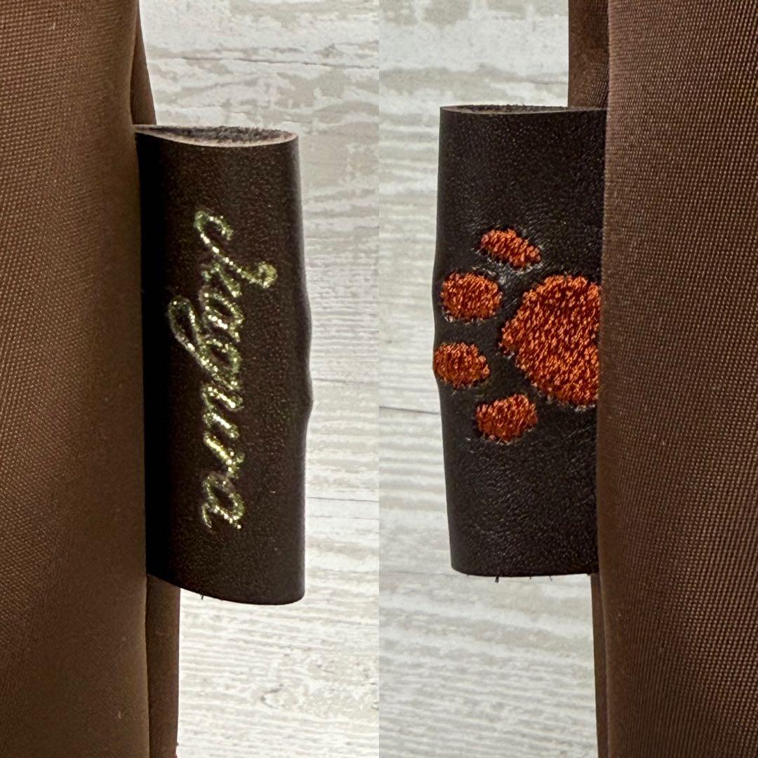 アビシニアン刺繍♡茶色の3ウェイショルダーバッグ