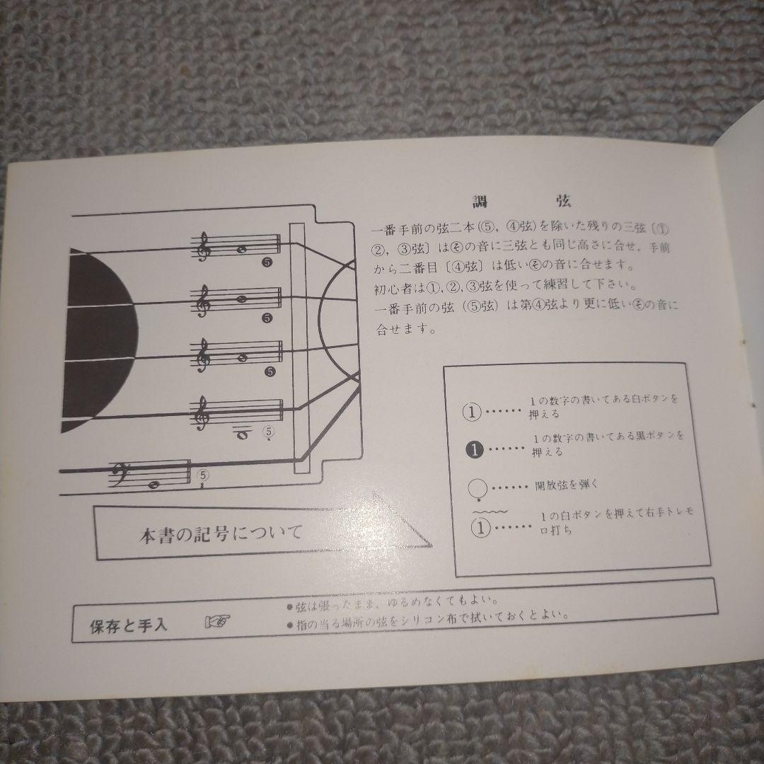昭和レトロ 琴 ケース付き ピーコックハープ 人力車 花柄 大正琴 和楽器