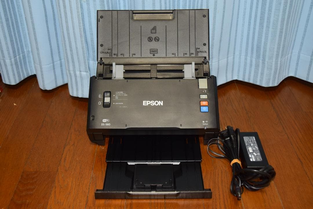 EPSON DS-560 スキャナー Wi-Fi対応 累計1346枚 動作確認済