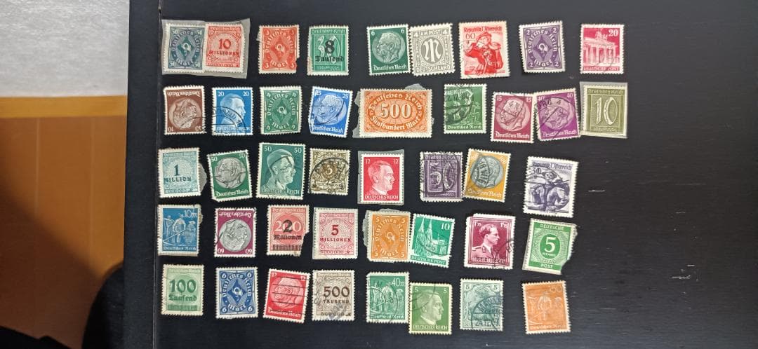 使用済切手コレクション　約410枚　未使用もいくつか有り