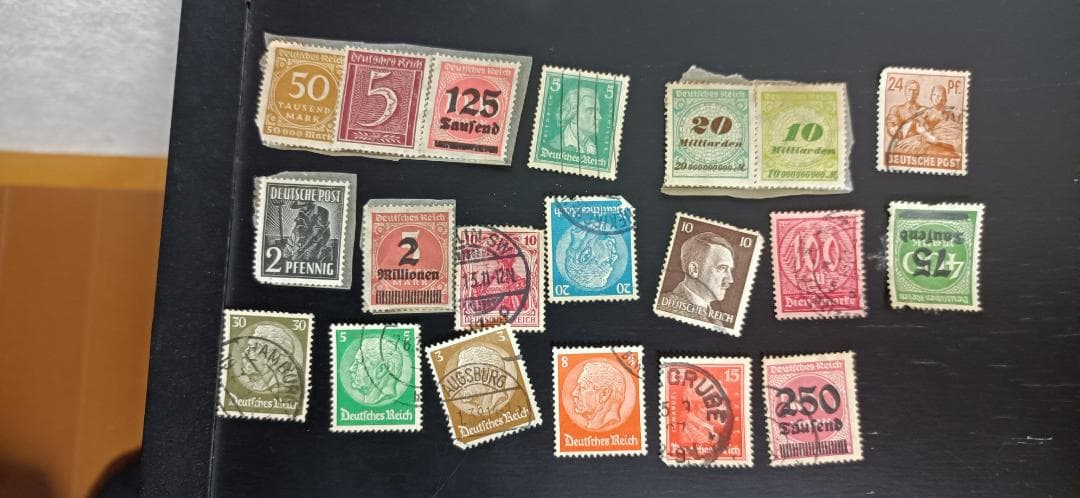 使用済切手コレクション　約410枚　未使用もいくつか有り