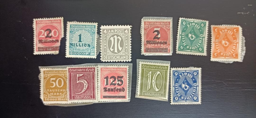 使用済切手コレクション　約410枚　未使用もいくつか有り