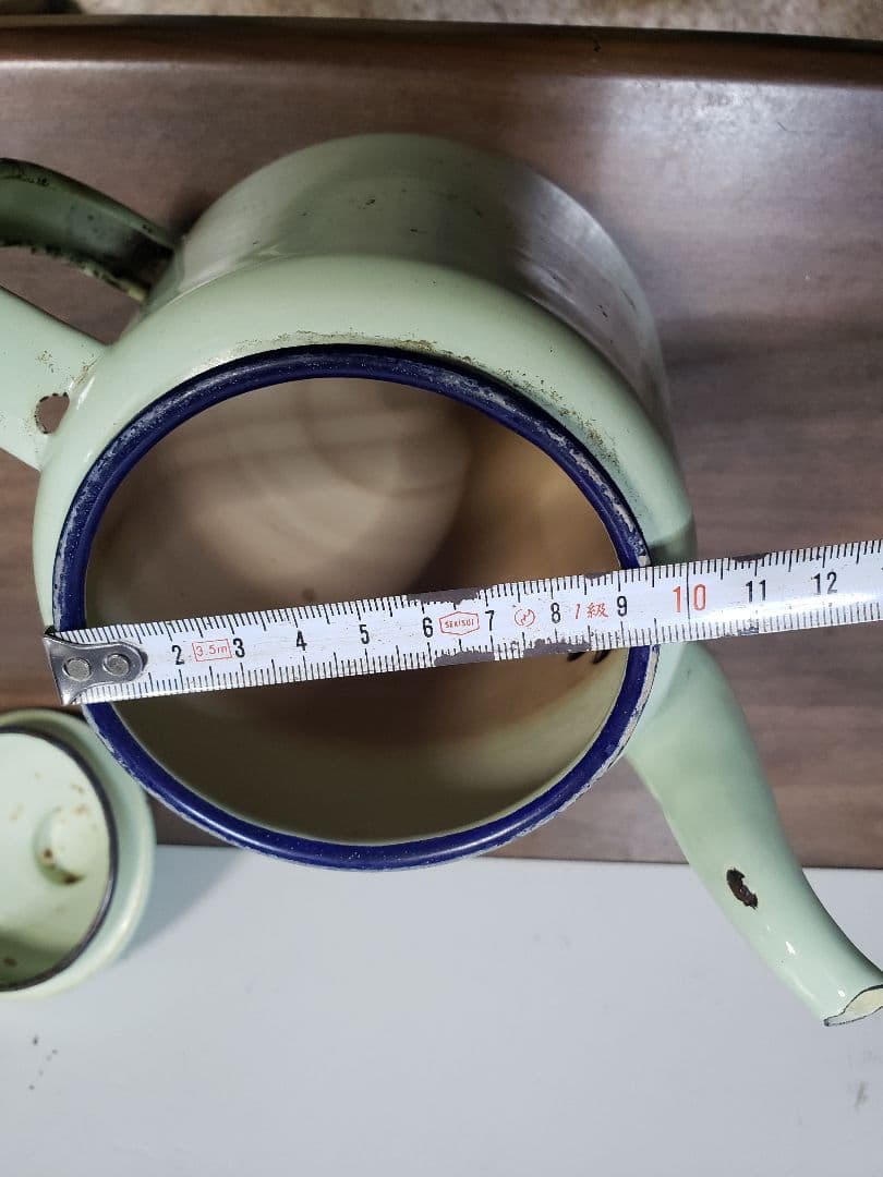 ホーローケトル ミントグリーン　1.6L