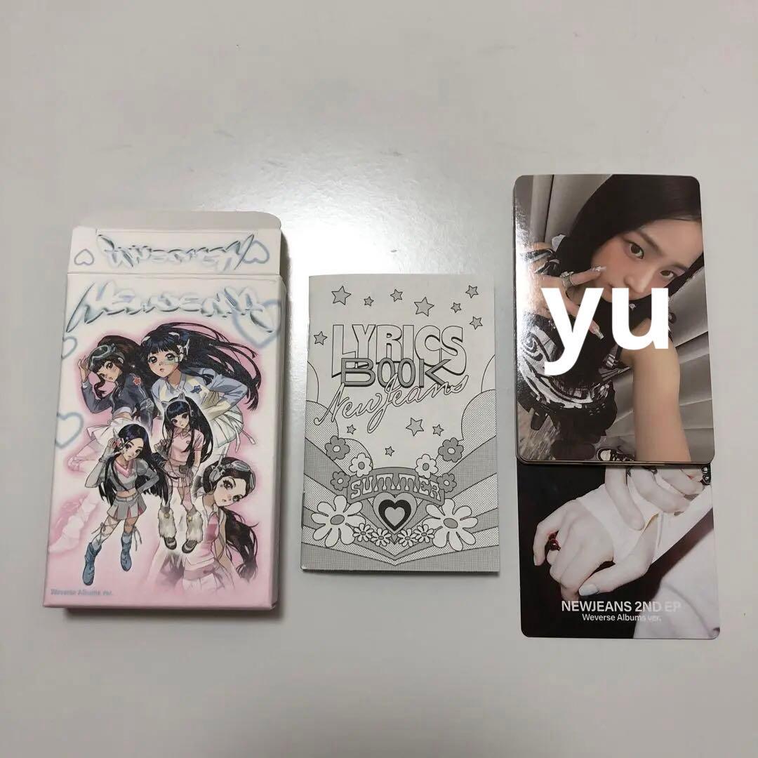 れ*い様 NewJeans WeverseAlbumアルバム　トレカセット