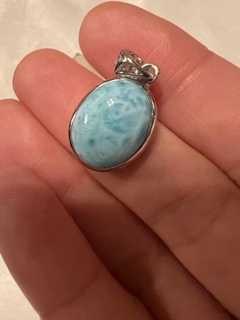 ラリマー ペンダントトップ