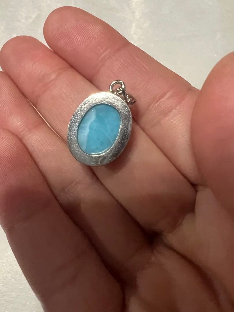 ラリマー ペンダントトップ