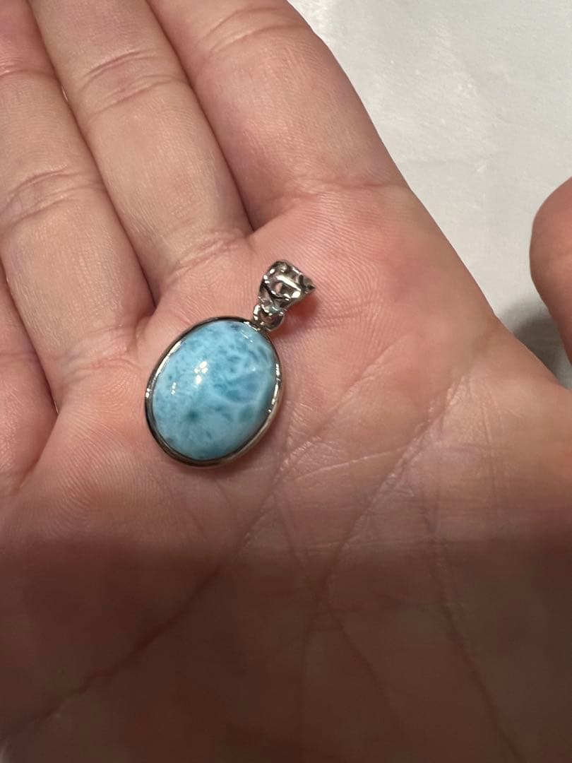 ラリマー ペンダントトップ