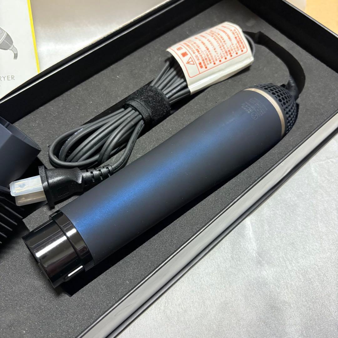 ホリスティックキュア ブロードライヤー ブラック くるくるドライヤー ブラシ