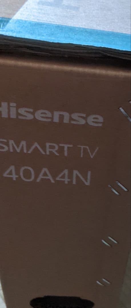 未開封　ハイセンス40型テレビ　40A4N
