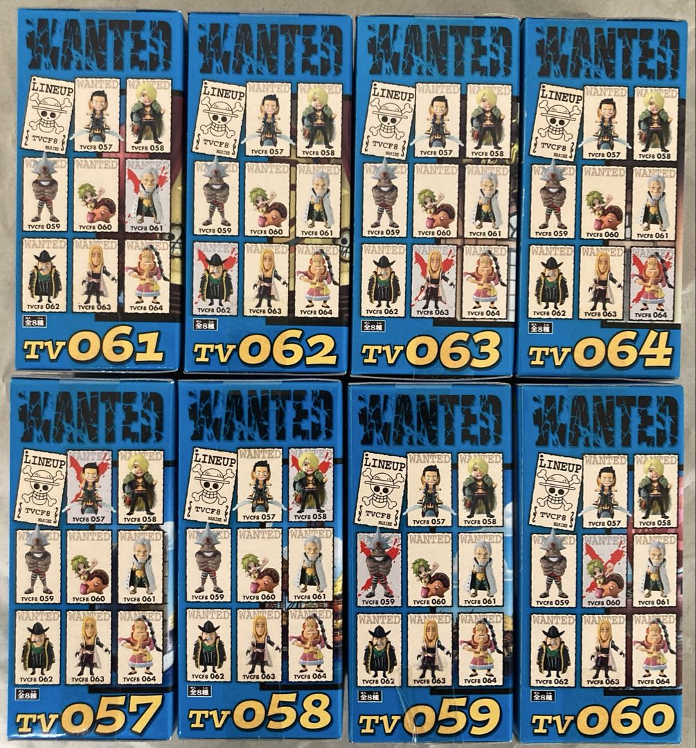 【未開封】　ワンピース　ワールドコレクタブル　vol.8 8種