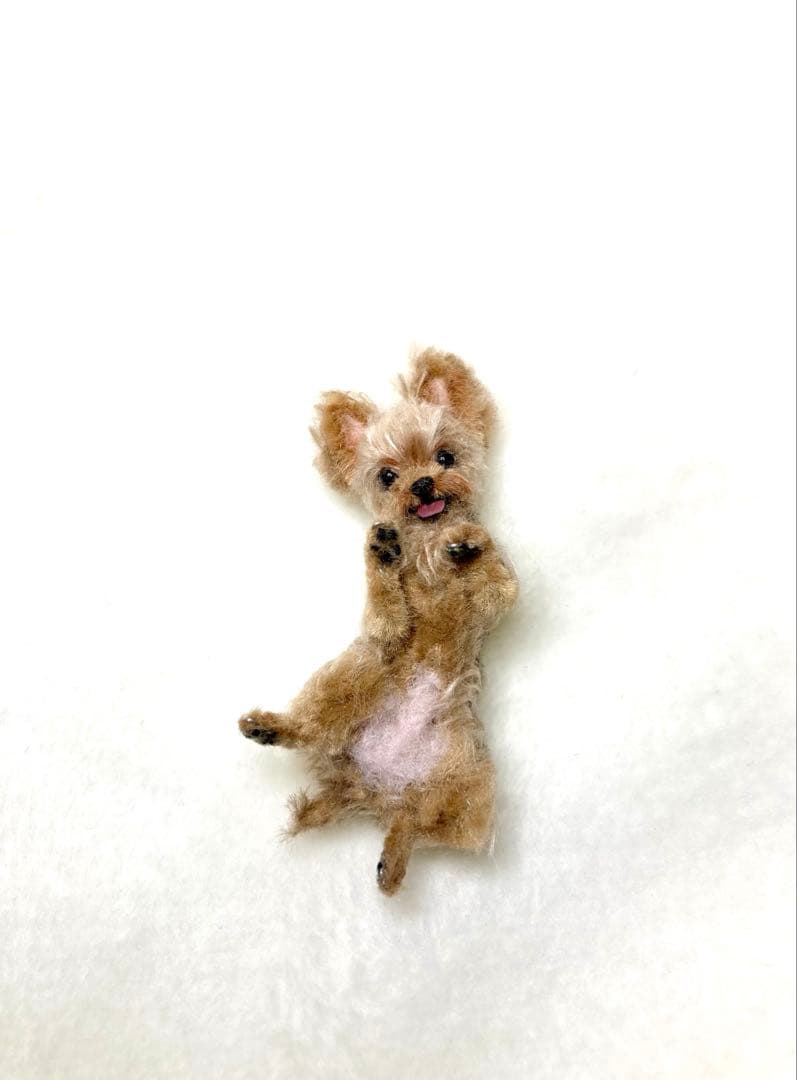 モールアート☆ヨーキー☆へそてん