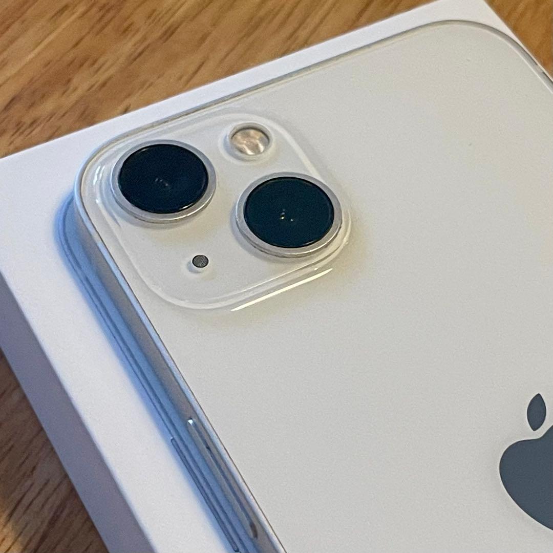 美品✨Apple iPhone13 128GB スターライト SIMフリー