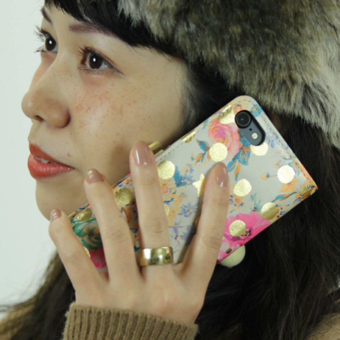 花柄 iPhone7.8 ケース