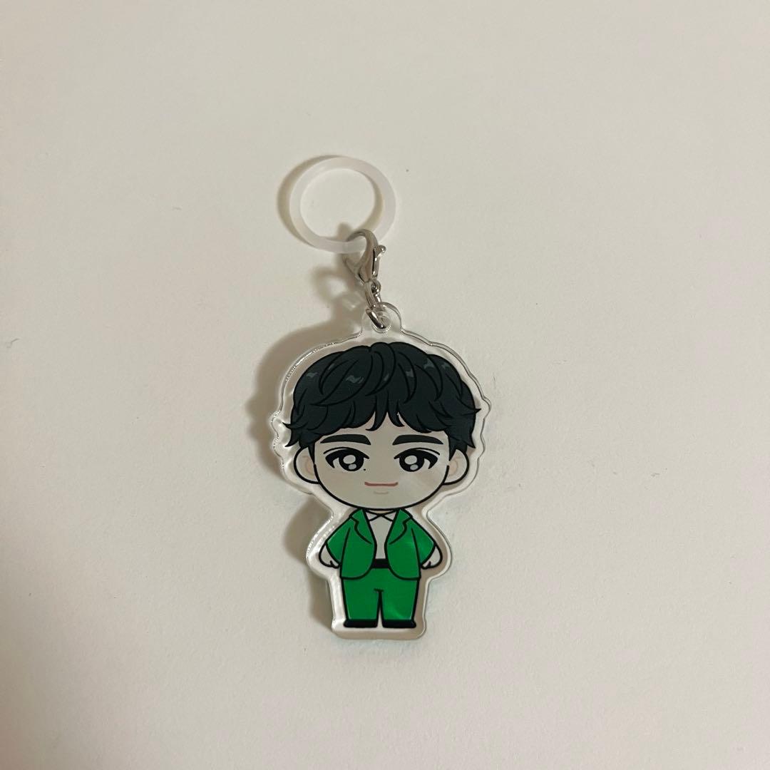 超特急 タクヤ　ぬいぐるみマスコット めじるしチャーム　B9アクリルキーホルダー