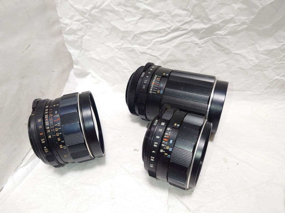 美3点★Super-M Takumar 28 55 135mm F3.5 M42