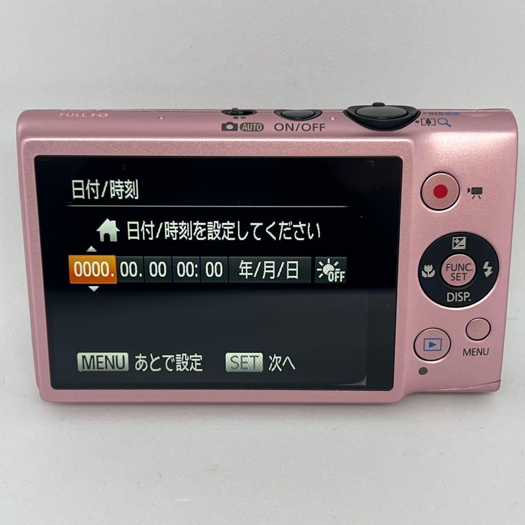 Canon IXY 220F ピンク デジカメ バッテリー1個・充電器・説明書