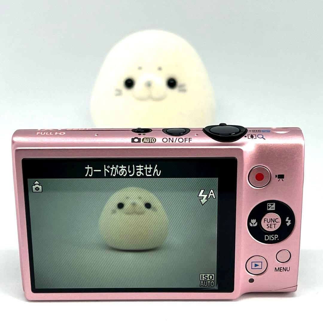 Canon IXY 220F ピンク デジカメ バッテリー1個・充電器・説明書