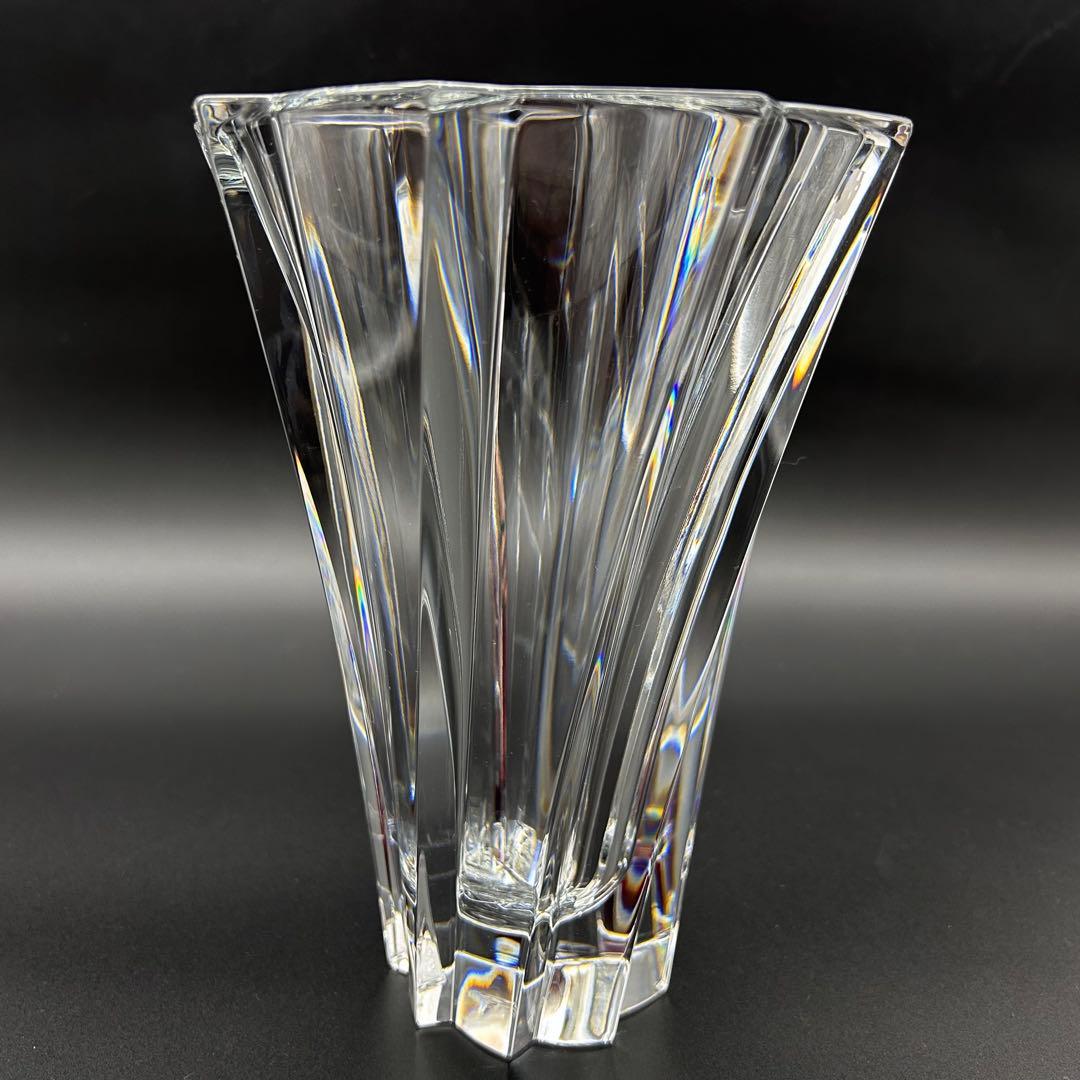 【新品・未使用品】バカラ　オブジェクティフ　花瓶　フラワー　ベース　大型