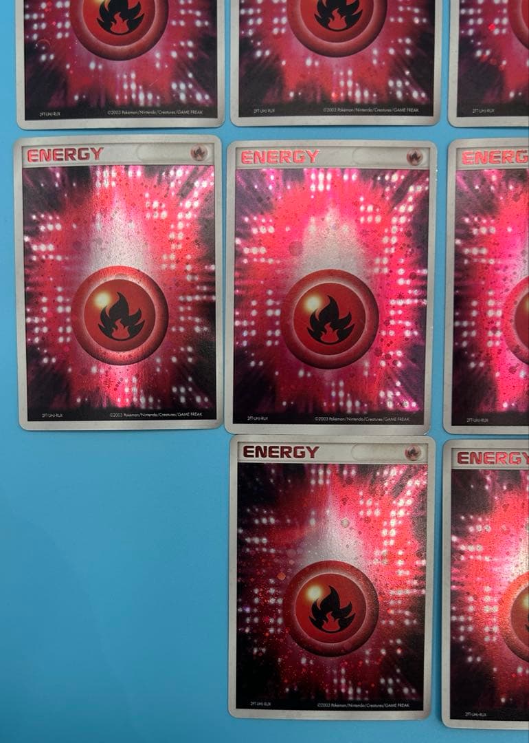 【美品】基本エネルギー炎 アクマグエネルギー 14枚セット【稀少】