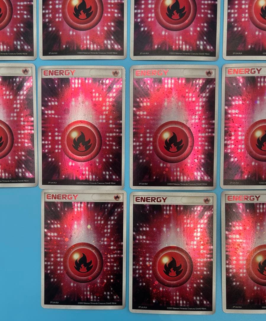 【美品】基本エネルギー炎 アクマグエネルギー 14枚セット【稀少】