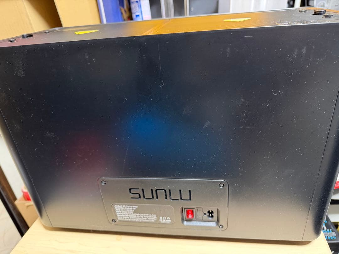 美品 SUNLU S4 フィラメントドライヤー 4リール同時乾燥 保護フィルム付