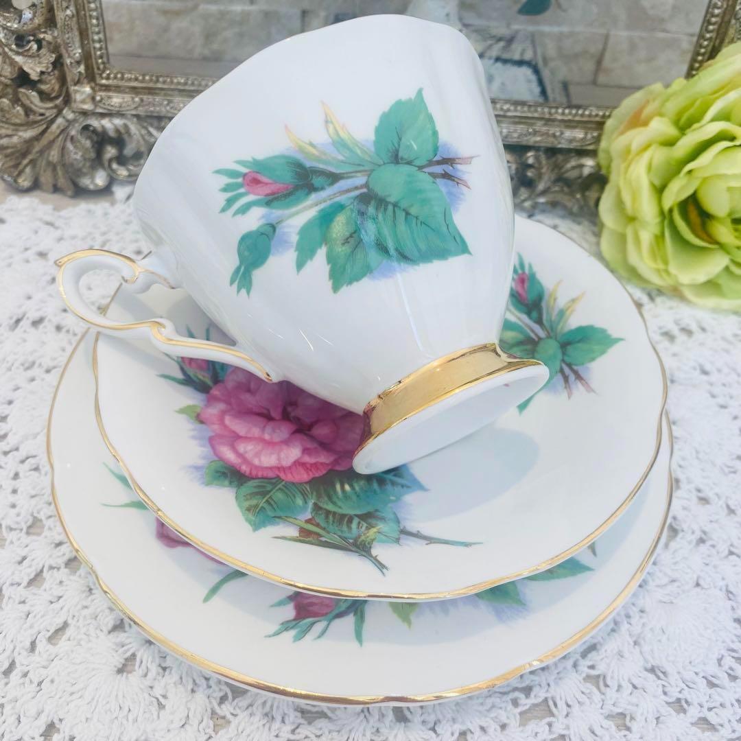 パラゴン　トリオセット　ピンク　プレリュード　英国　ヴィンテージ　アンティーク