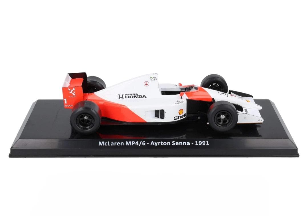 kj1/24 マクラーレン ホンダ MP4/6 A.セナ チャンピオン