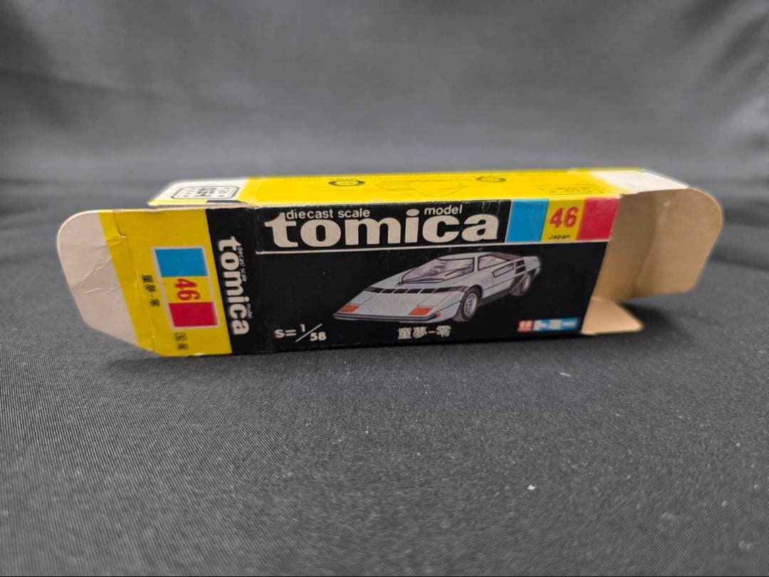 トミカ黒箱46童夢-零(日本製)美品