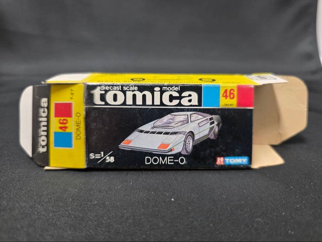 トミカ黒箱46童夢-零(日本製)美品