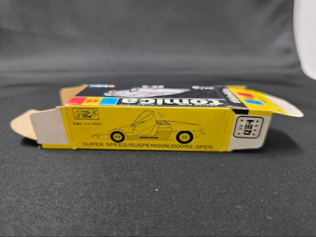 トミカ黒箱46童夢-零(日本製)美品