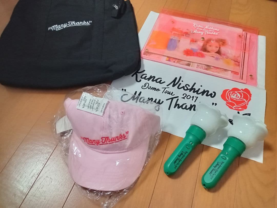 西野カナ 2017 Many Thanks グッズセット