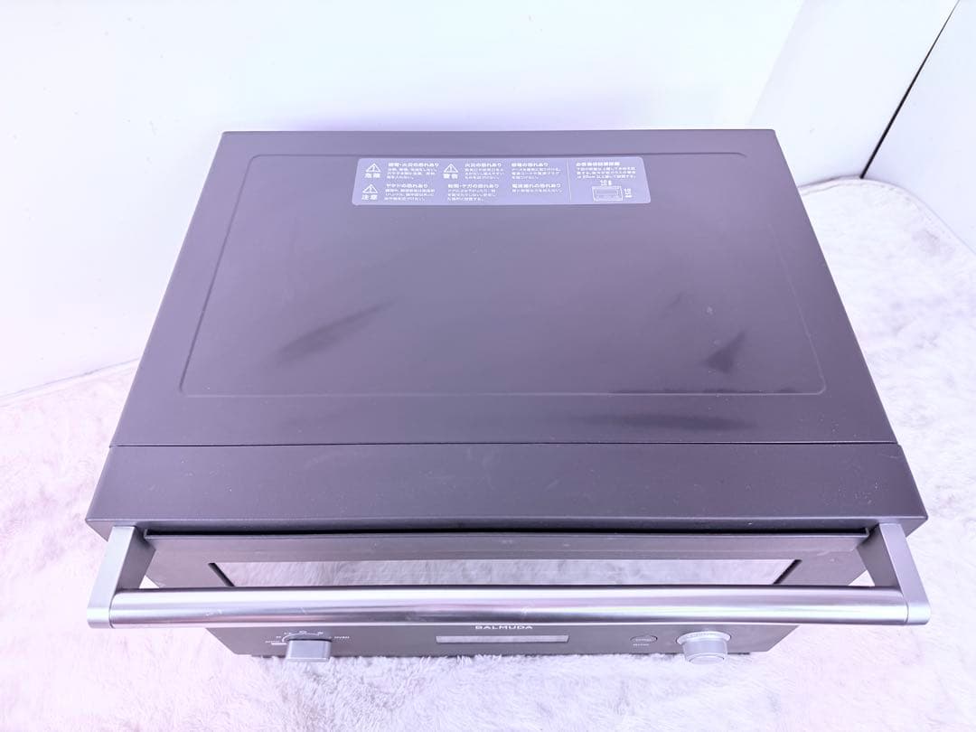 バルミューダ The Range K04A-BK かわいい操作音 オーブンレンジ