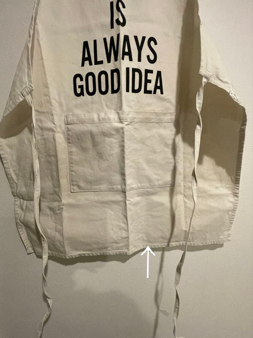 【3/8日曜まで出品】DRESSSENドレスセンAPRON