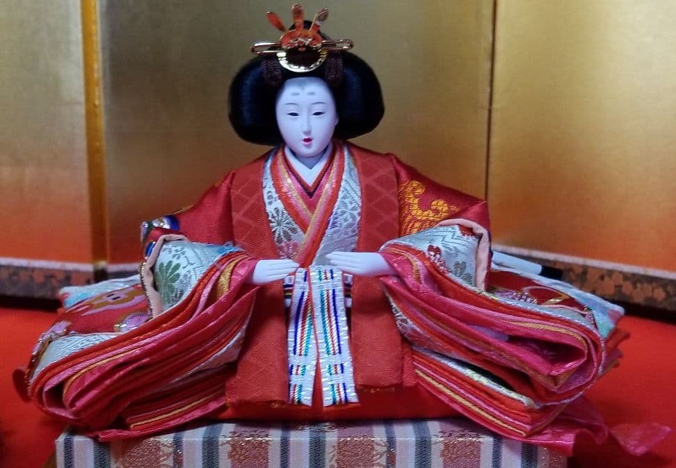 雛人形　親王と三人官女のセット