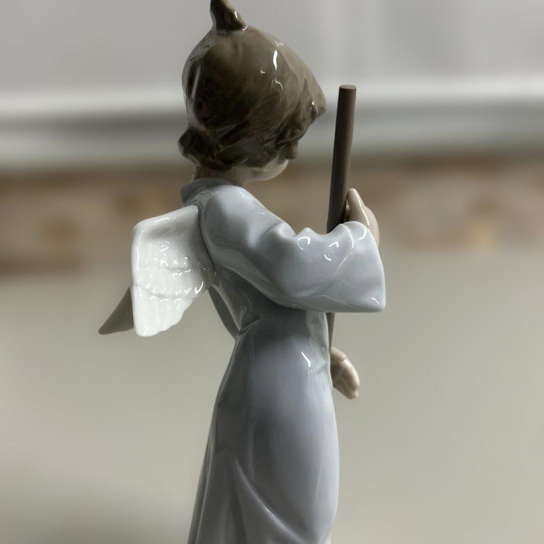 絶版/極美品】LLADRO/リヤドロ 5726 可愛い天使 「雲を払う」