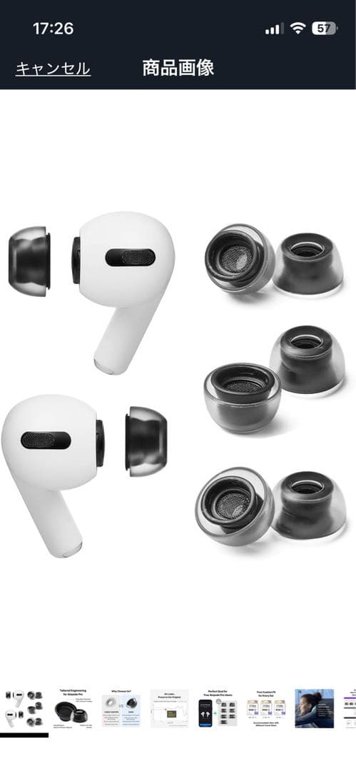 AirPods Pro 2 ケース&イヤーチップ