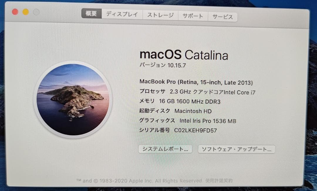 Apple MacBook Pro 15-inch A1398(マウス付き)
