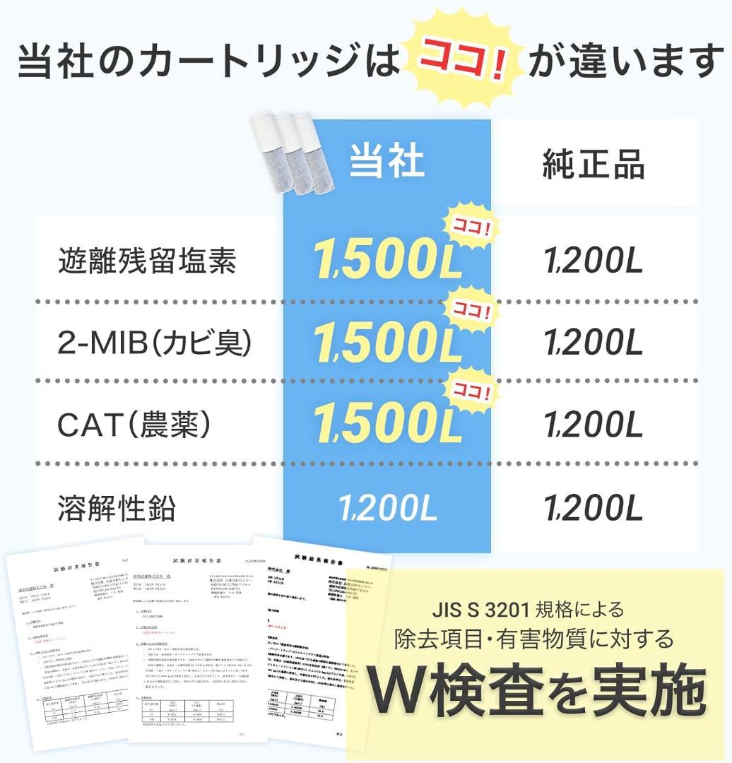 JCSA2 JCSA2E カートリッジ 浄水トクラス対応のカートリッジ
