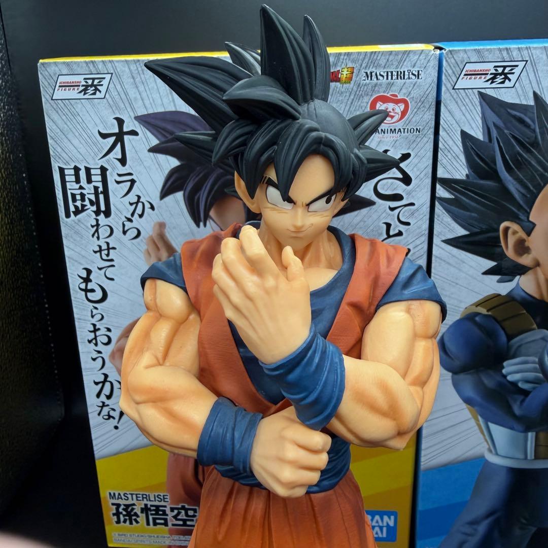 ドラゴンボール 一番くじ ストロングチェインズ ベジータ 孫悟空 海外正規品