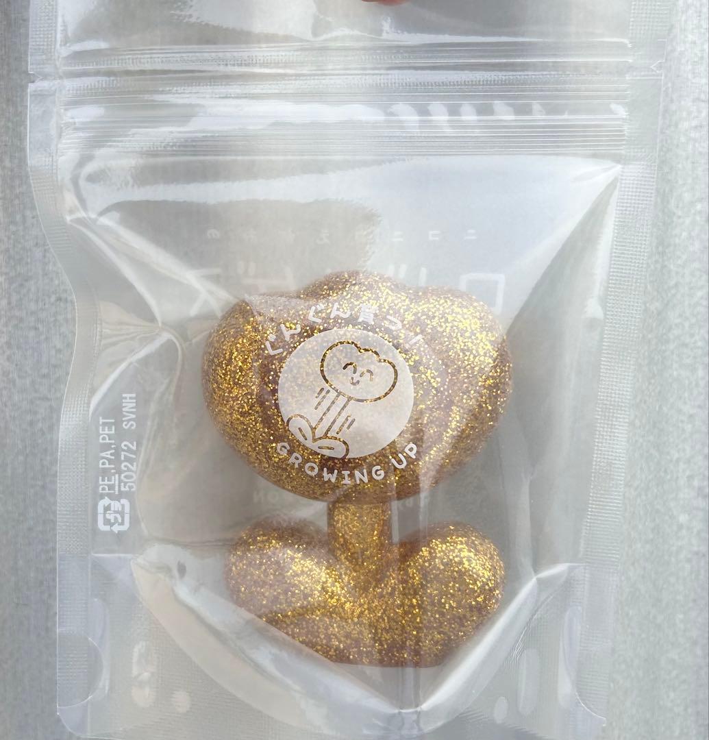 新品 おひげのポン ロドリゲス ゴールド 金色 ソフビ フィギュア