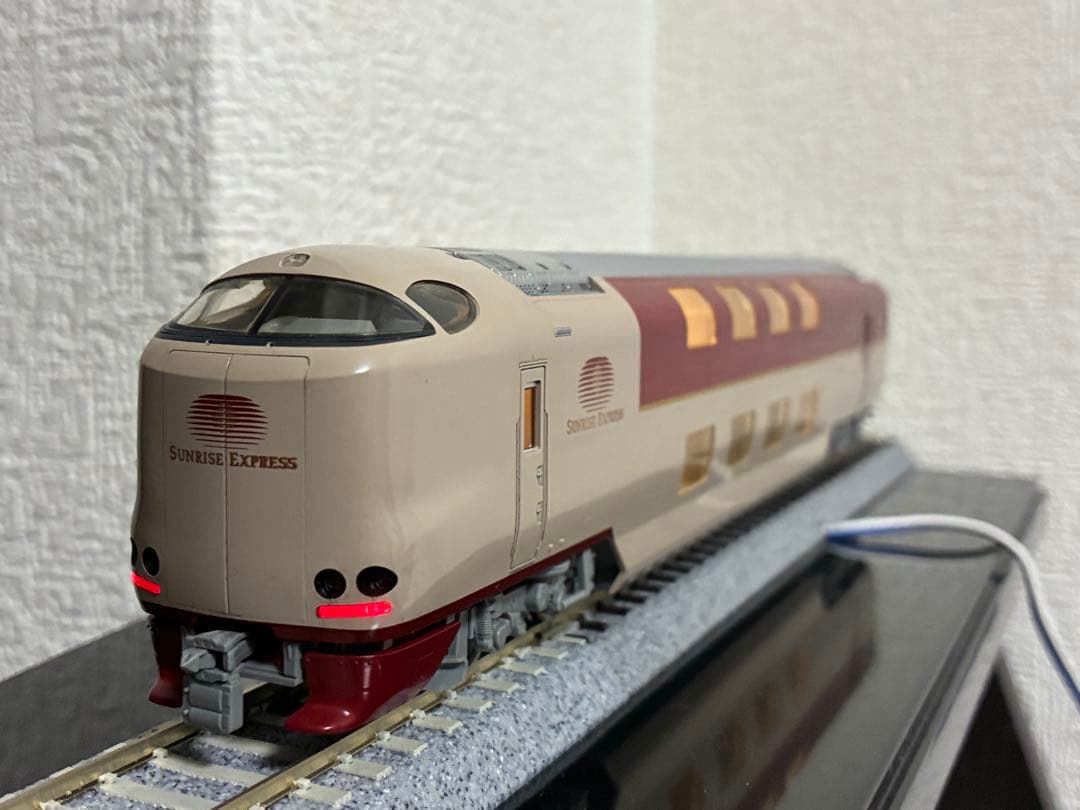 【HO展示セット】　16番　HO TOMIX 285系　サンライズエクスプレス
