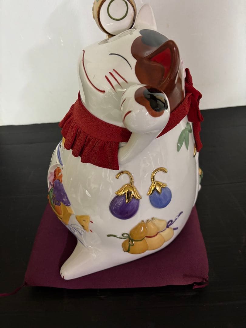 【特大‼️美品‼️‼️希少‼️】招き猫　置物　縁起物