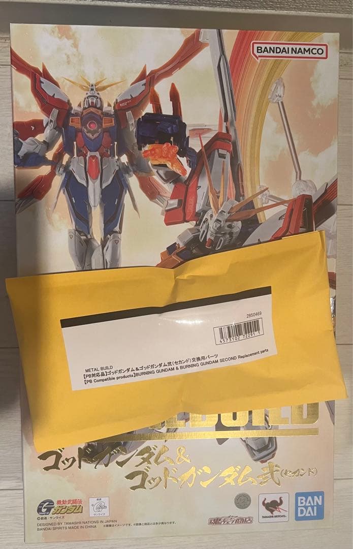 L BUILD メタルビルド ゴッドガンダム&ゴッドガンダム弐