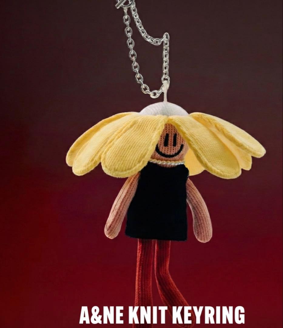 キーホルダー・アクリルキーホルダー A&NE KNIT KEYRING